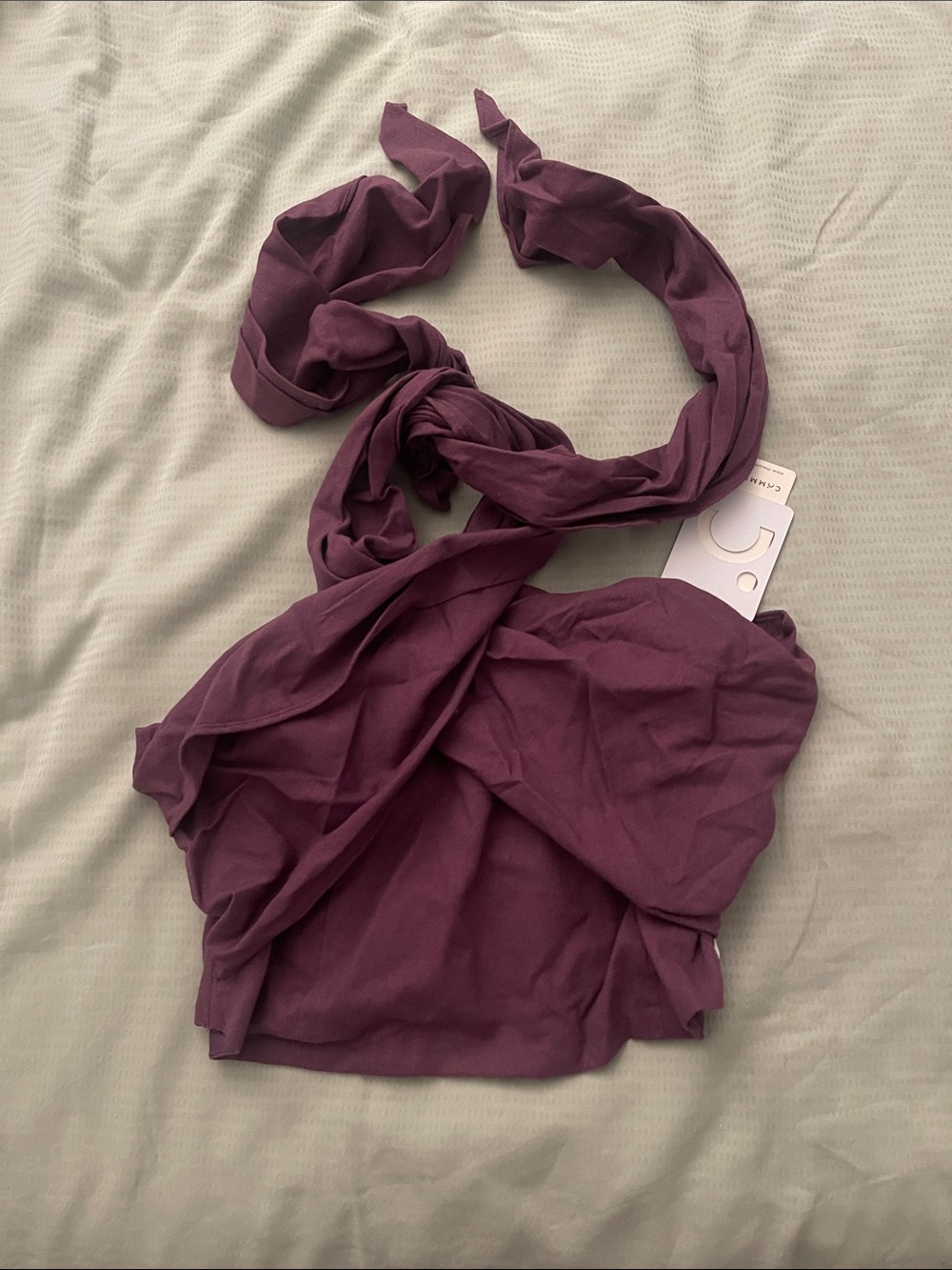 Commense Deep Plum Wrap Scarf